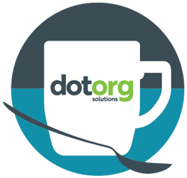Dot Org Solutions coffee break logo